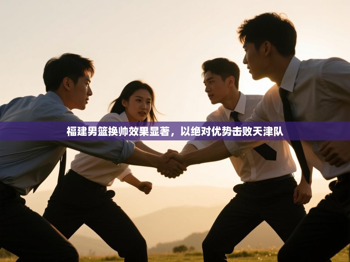 福建男篮换帅效果显著，以绝对优势击败天津队  第1张