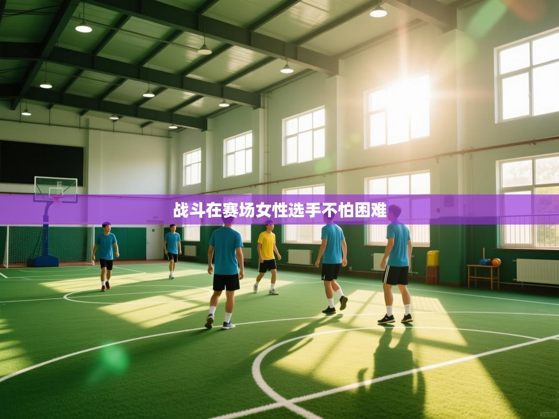 战斗在赛场女性选手不怕困难 第1张