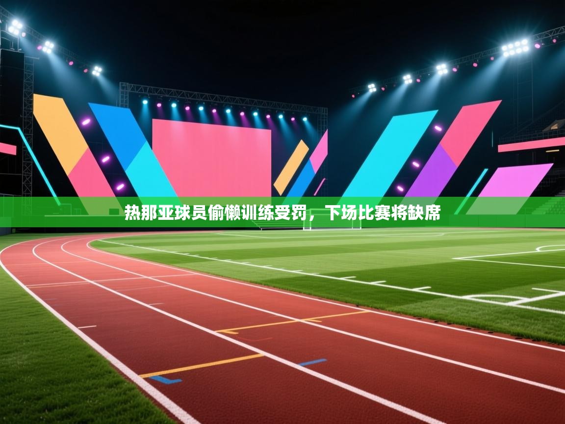 热那亚球员偷懒训练受罚，下场比赛将缺席  第2张