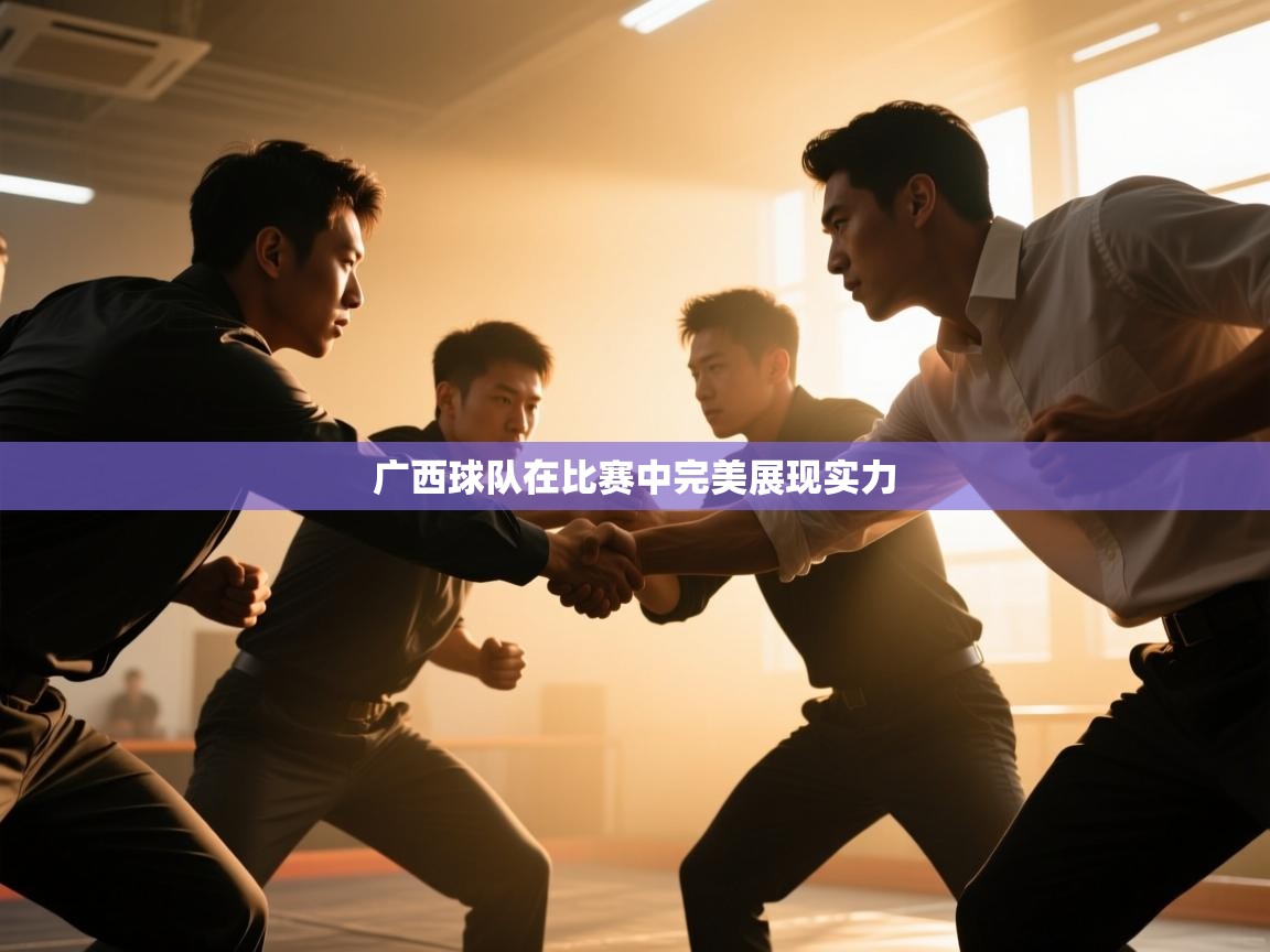 广西球队在比赛中完美展现实力